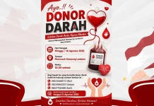 Warga Gampong Lambaro Gelar Donor Darah Sambut HUT RI ke-81