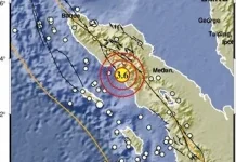 Gempa Magnitudo 3,6 Guncang 16 Km Barat Laut Aceh Selatan