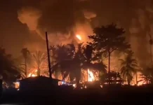 Sumur Minyak Ilegal di Aceh Timur Terbakar, Rumah Warga Ikut Ludes
