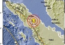 Gempa 6,3 Magnitudo Guncang Simalungun Sumut, Getaran Kuat Terasa hingga Banda Aceh