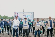 Pulihkan Pesisir Aceh Tamiang, BSI dan Relawan Bakti BUMN Tanam 15.000 Mangrove