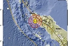 Gempa Magnitudo 3,5 Guncang Aceh Jaya