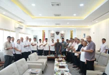 Wagub Aceh dan Pimpinan DPRA Bahas Percepatan Qanun APBA dan Stabilitas Sosial