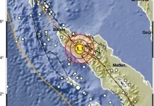 Gempa Dangkal Magnitudo 3,3 Guncang Daratan Nagan Raya, Aceh