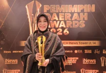 Illiza Terima Apresiasi Pemimpin Daerah Award 2026