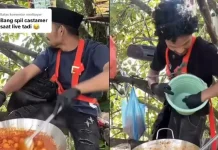 Cara Unik Bang Baneng Jualan Mie Aceh di atas Pohoh, Tutup saat Cuaca Buruk