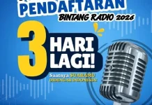 Pendaftaran Bintang Radio RRI Banda Aceh Bakal Ditutup, Segera Daftarkan Diri Anda