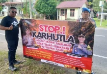 Polsek Teunom Intensifkan Patroli dan Sosialisasi Pencegahan Karhutla