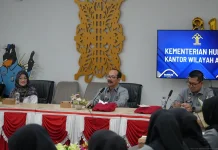 Kemenkum Aceh Bersama Ombudsman Evaluasi Mutu Layanan Publik