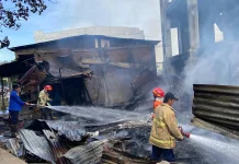 Dua Kebakaran Terjadi di Aceh Besar, Kios dan Ruko Rusak serta Lahan Terbakar