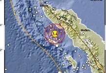 Gempa Magnitudo 3,4 Guncang Sinabang Aceh