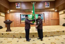 Plt. Sekda Lepas Kafilah Aceh ke MTQ Tingkat Nasional ke-31 Jawa Tengah