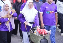 Sphynx, si Kucing Unik di tengah Jalan Sehat RRI Fest Banda Aceh