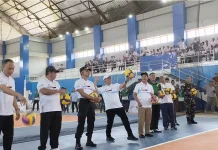Buka Pra PORA Bolavoli, Bupati Muharram Pesan ke Atlet, Jaga Shalat dan Aurat