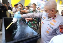 Polda Aceh Musnahkan 2.538 Cartridge Vape Mengandung Etomidate