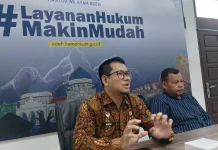 Kemenkum Harmonisasi Regulasi Air Minum dan Masjid Giok Nagan Raya
