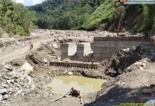 Kementerian PU Pulihkan Jembatan Aih Bobo yang kembali Diterjang Banjir