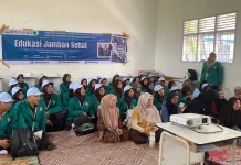 Dari Jamban Sehat hingga Senam Jantung, GEMPAR 14 Edukasi Warga Aceh Jaya