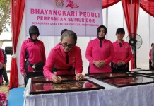 82 Titik Sumur Bor dan Instalasi Air Bersih Bhayangkari Peduli di Aceh Diresmikan