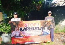 Polsek Teunom Gencarkan Patroli Karhutla pada Pemilik Lahan Kebun