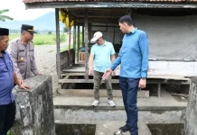 Pemkab Aceh Besar Tinjau Kerusakan Saluran Irigasi di Lambarih