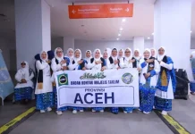 Perwakilan Aceh Besar Hadiri Tasyakur Milad BKMT di Jakarta