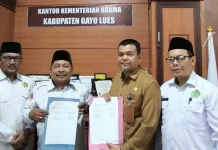 Kemenag Gayo Lues Integrasikan Pencatatan Pernikahan dan Administrasi Kependud