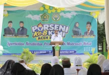 Porseni Aceh Besar Pertandingkan 13 Bidang Lomba