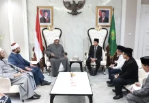 Menag Bersama Ulama Al-Azhar Bahas Kerja Sama Pendidikan dan Dakwah