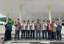 Kemenag Bireuen Ukur Ulang Arah Kiblat Musala Pesantren Al Zahra
