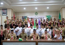 Kontingen Aceh Siap Mengikuti Perkemahan Pramuka Santri Nasional di Malang