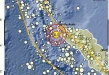 Aceh Jaya Diguncang Gempa Bumi 4,3 Magnitudo, Begini Penjelasan BMKG