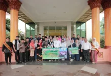 Kepulangan Peraih Medali OPSI 2026 asal Banda Aceh Mendapat Sambutan Meriah