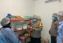 Polsek Krueng Sabee Tinjau Keamanan Pelaksanaan Makan Bergizi Gratis