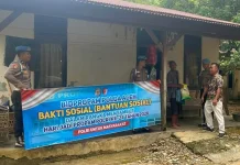 Sipropam Polres Aceh Jaya Laksanakan Bakti Sosial di Padang Datar