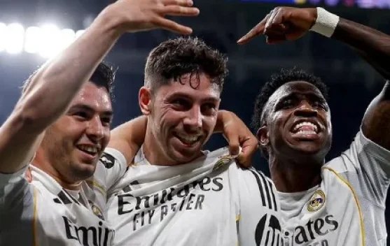 Real Madrid Hajar Manchester City 3-0, Valverde Hat-trick