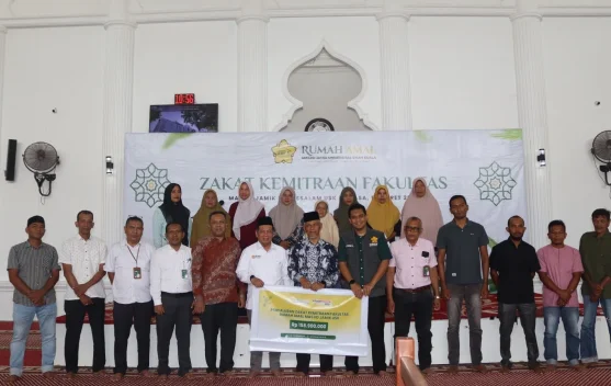 Rumah Amal USK Salurkan Zakat Kemitraan Rp158,9 Juta untuk 227 Mustahik