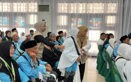 Tihawa Jadi Jemaah Tertua dalam Kloter Perdana Embarkasi Aceh