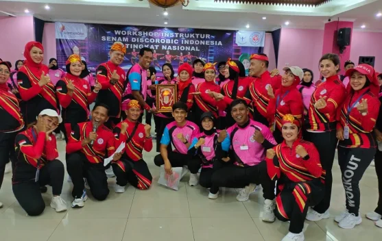 Dua Peserta Aceh Terbaik di Pelatihan Senam Discorobic Tingkat Nasional