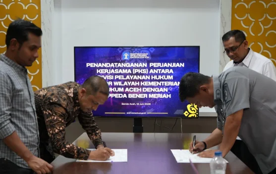 Kolaborasi Kemenkum Bersama Bappeda Bener Meriah Dorong Perlindungan KI