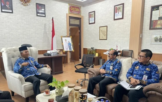 Kemenkum Aceh Bersama DPMG Bahas Anggaran Posbankum Desa