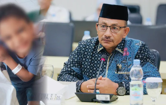 Haji Uma Bantu Biaya Pendamping Pasien Jantung Anak asal Aceh Besar di RSCM Jakarta