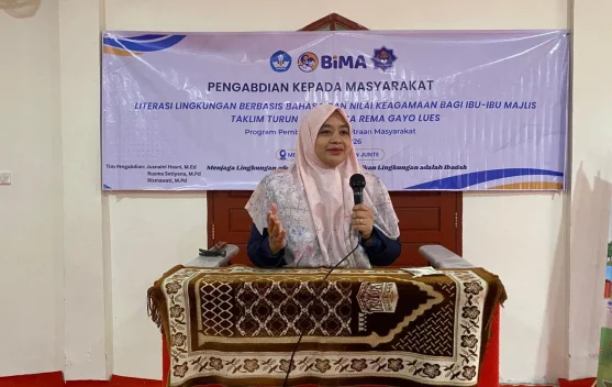 Dosen UTU Kenalkan Model LiBANG-Keluarga di Gayo Lues
