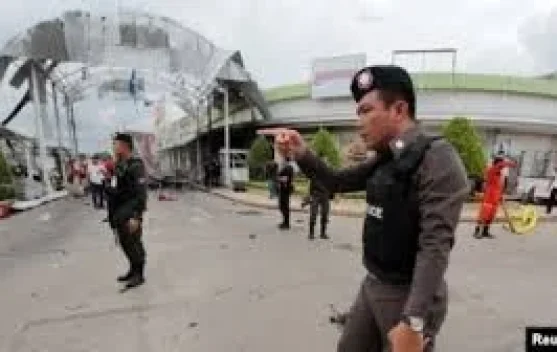 Serangan Bom di Selatan Thailand, Enam Polisi Terluka