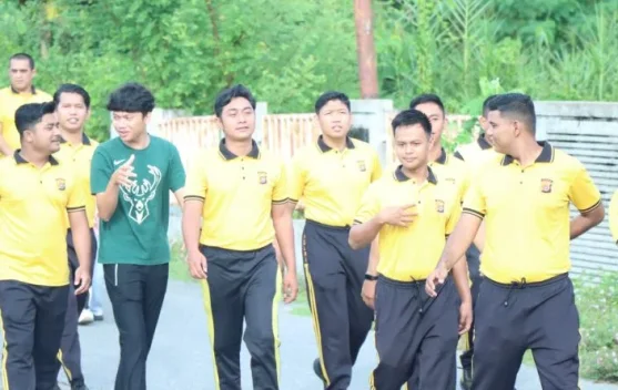 Polres Aceh Jaya Semarakkan Hari Bhayangkara