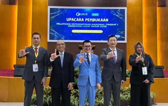 Sekda Aceh Ikuti Pelatihan Kepemimpinan Nasional Tingkat I LAN RI