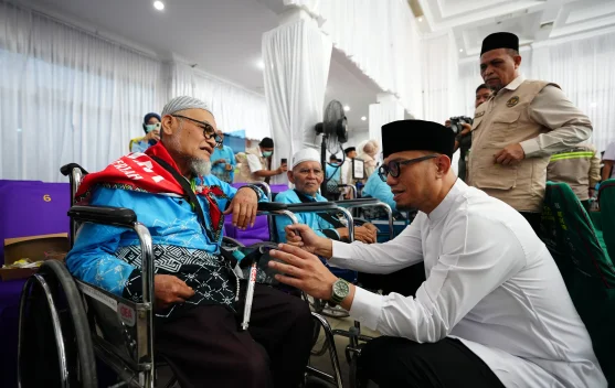 Wamenhaj Sambut Kepulangan Jemaah Haji Kloter Terakhir Aceh