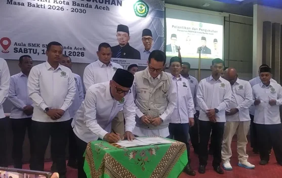 Pengprov Perpani Aceh Kukuhkan Pengcab Perpani Banda Aceh Masa Bakti 2026–2030