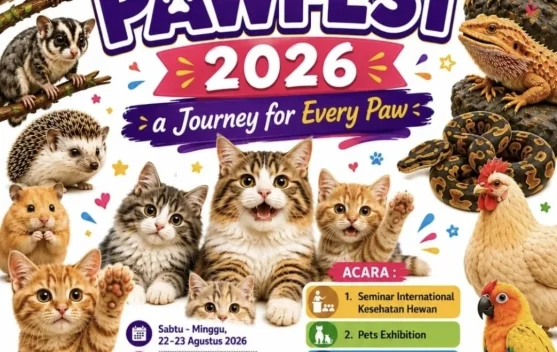 Aceh Pawfest 2026 Hadirkan Pameran Satwa, Cat Show hingga Beragam Lomba