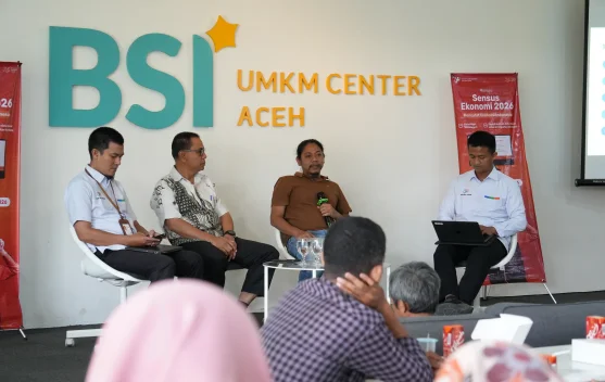 BPS Aceh Gandeng Media Sukseskan Sensus Ekonomi 2026